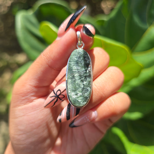 Seraphinite Pendant