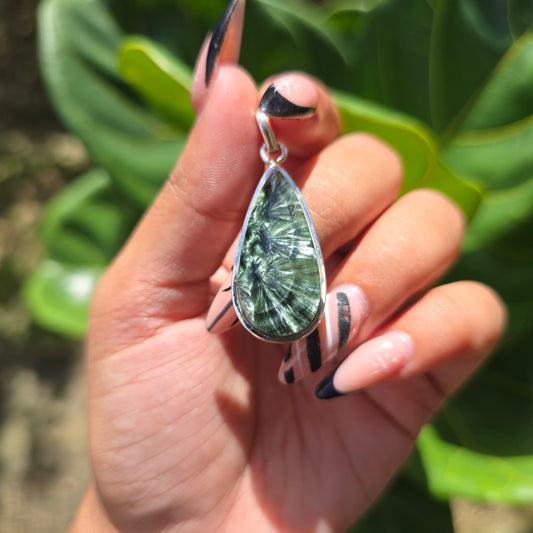 Seraphinite Pendant