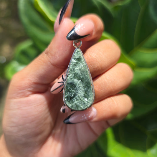 Seraphinite Pendant