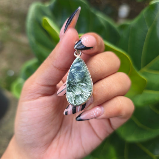 Seraphinite Pendant