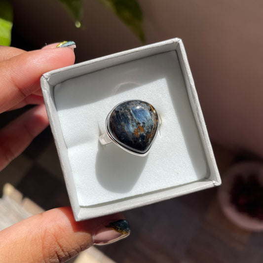 Pietersite Ring - Size 10