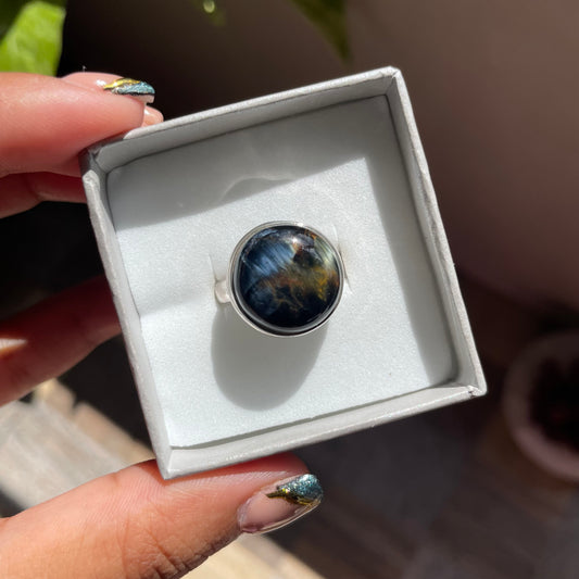 Pietersite Ring - Size 8