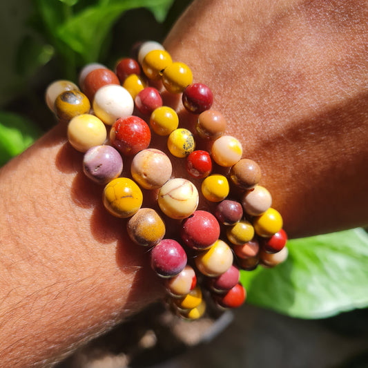 Mookaite Gemstone Bracelet