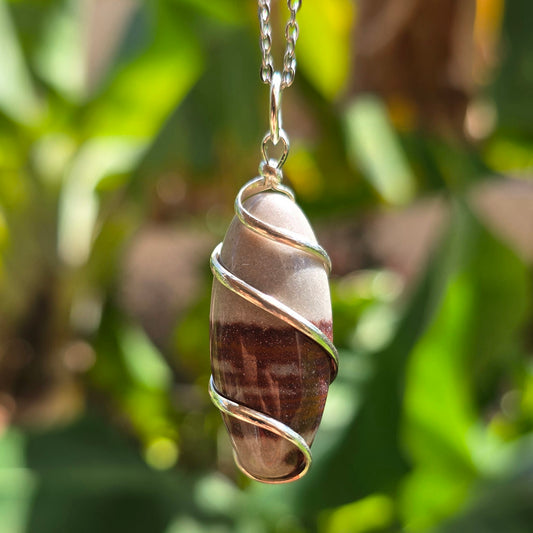 Narmada Shiva Lingam Necklace