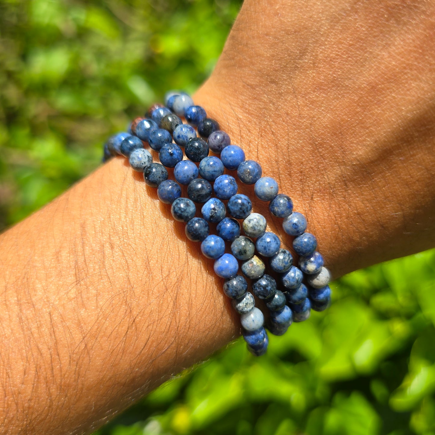 Dumortierite Gemstone Bracelet