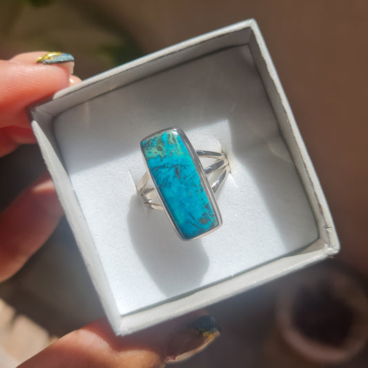 Chrysocolla Ring - Size 8