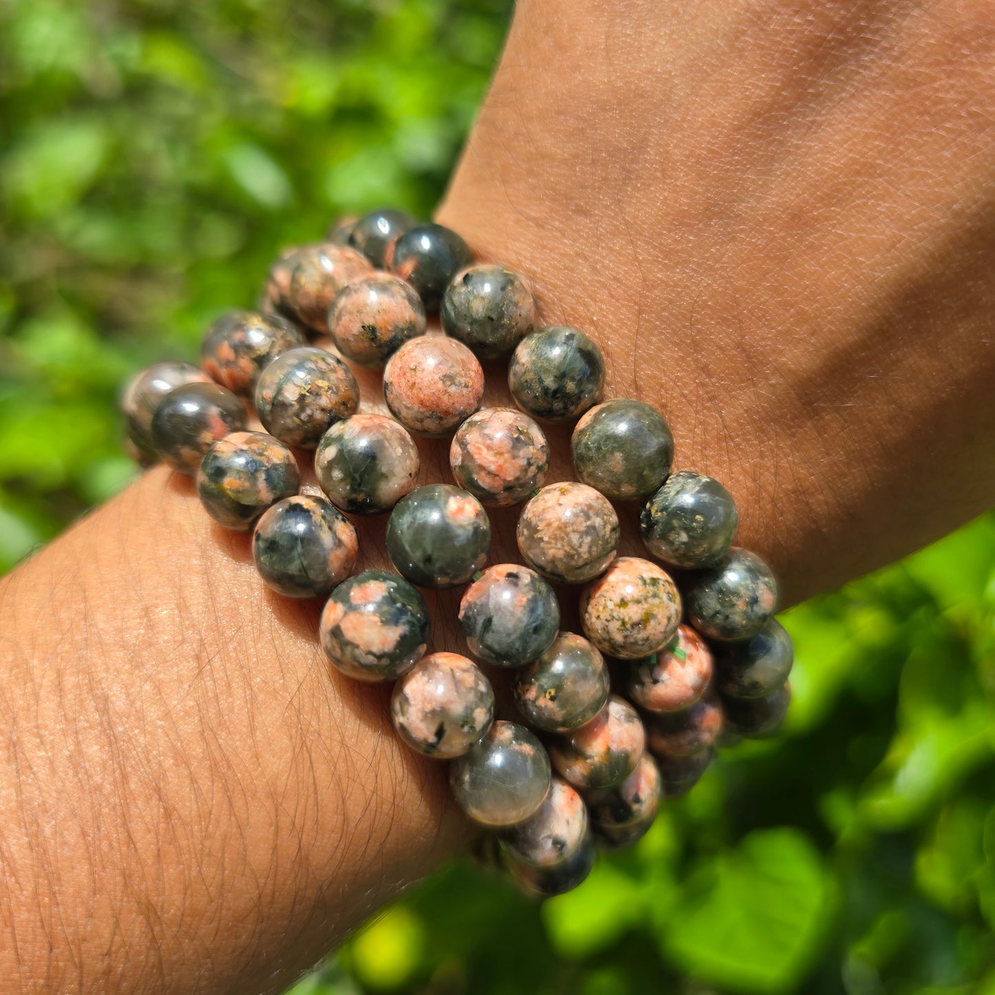 Orthoclase Gemstone Bracelet
