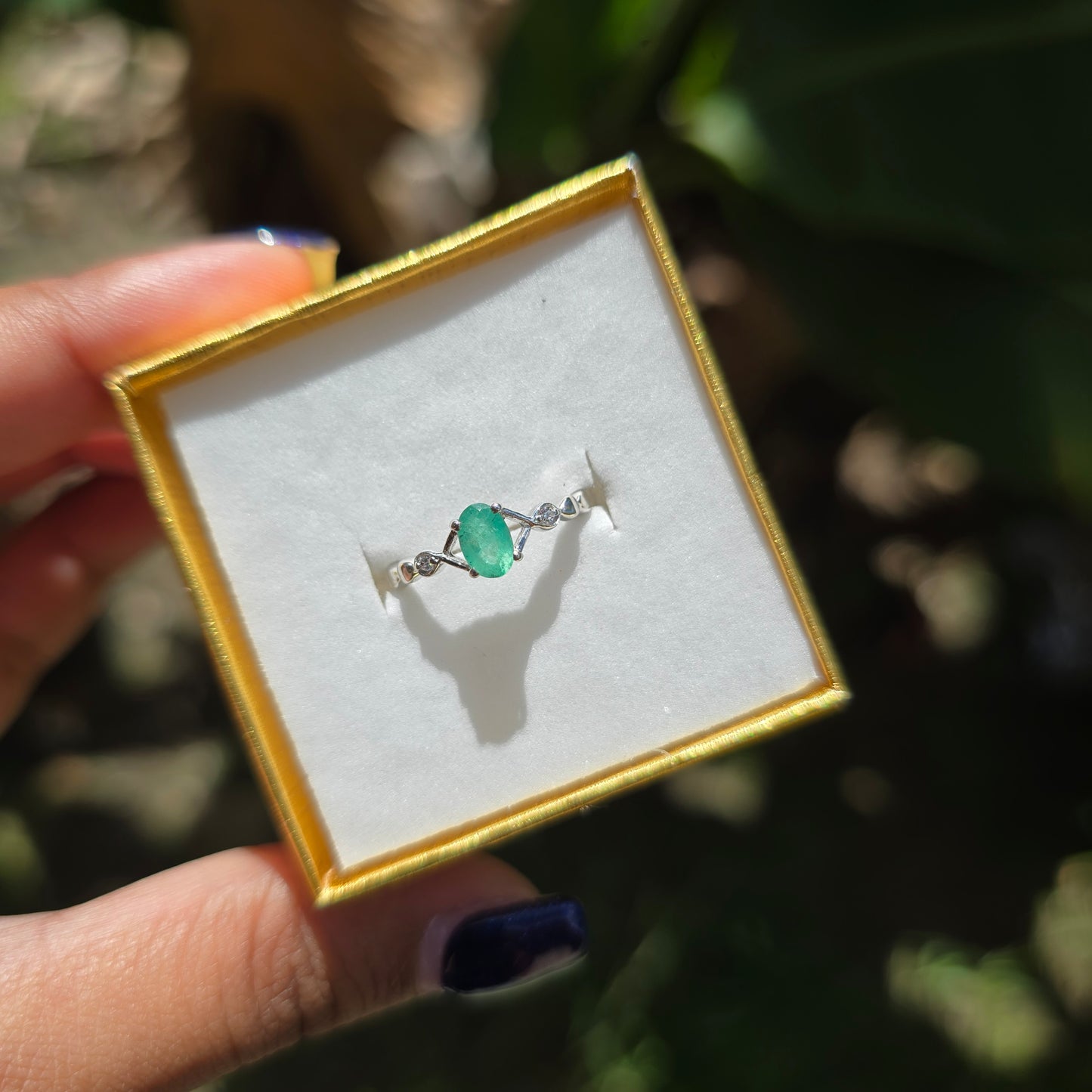 Emerald Ring - Size 7