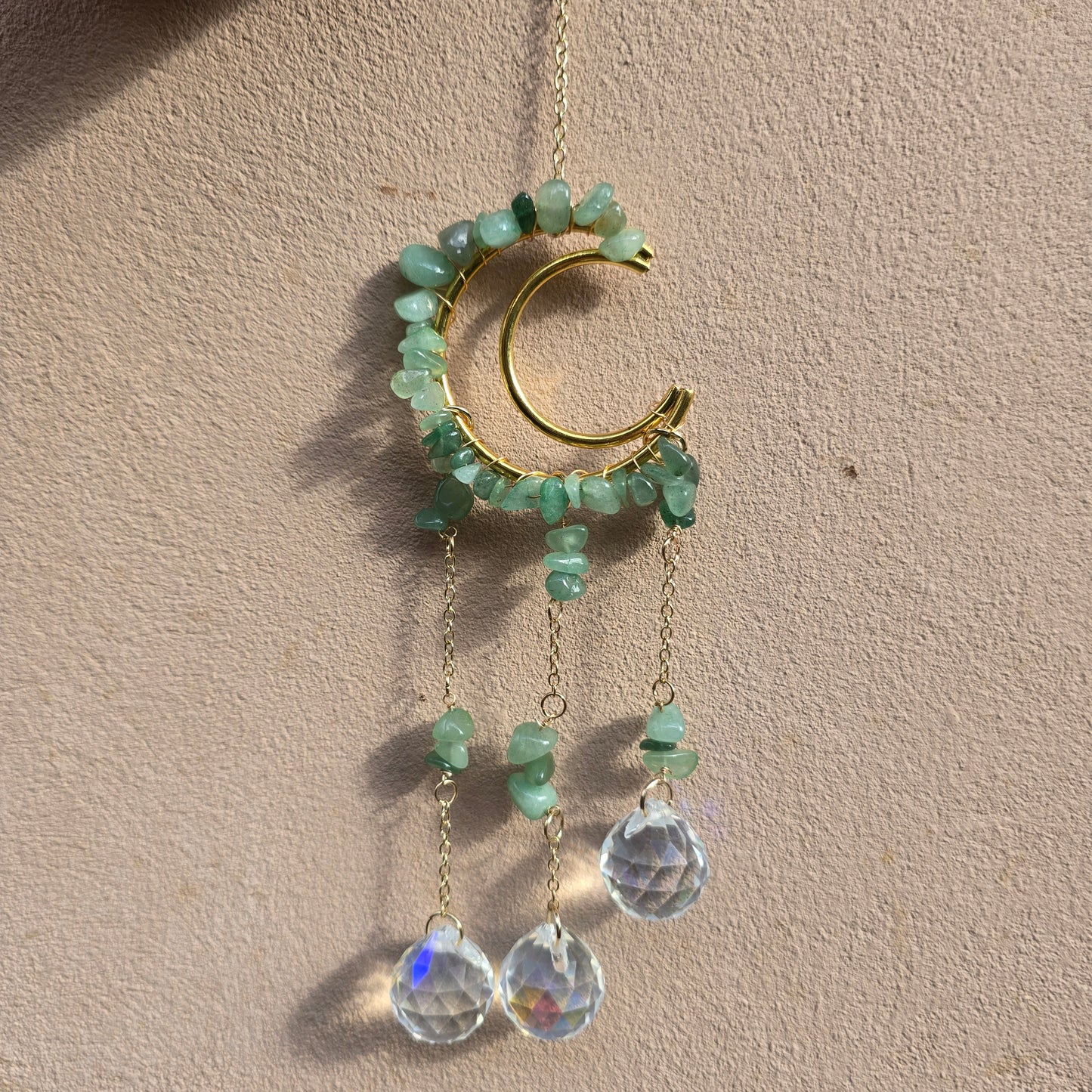 Small Crescent Moon Suncatcher