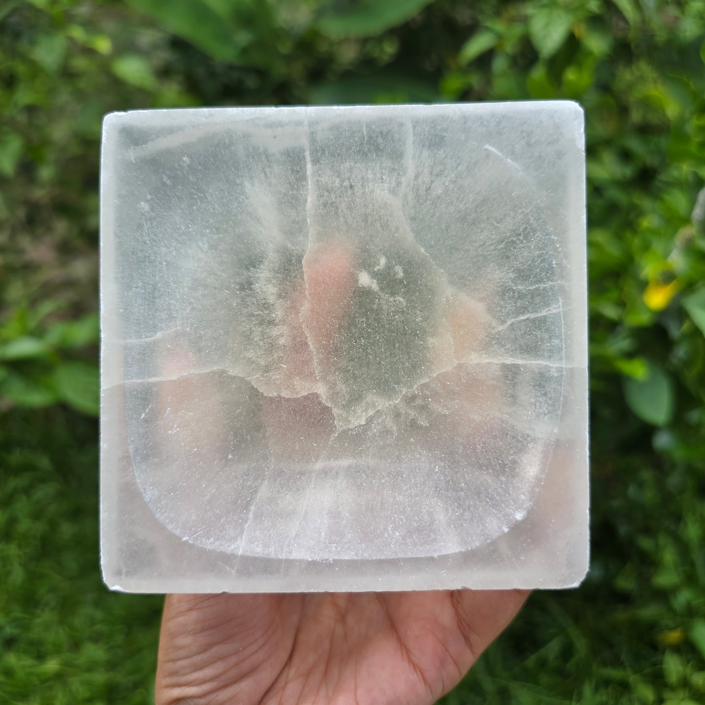 Small  Satin Spar Selenite Bowl