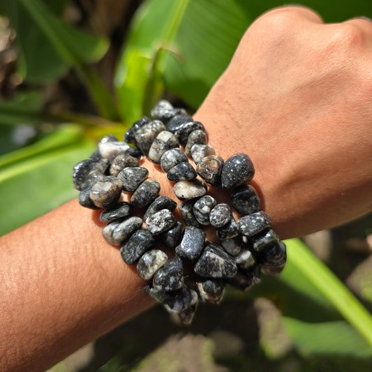 Impactite Chip Bracelet