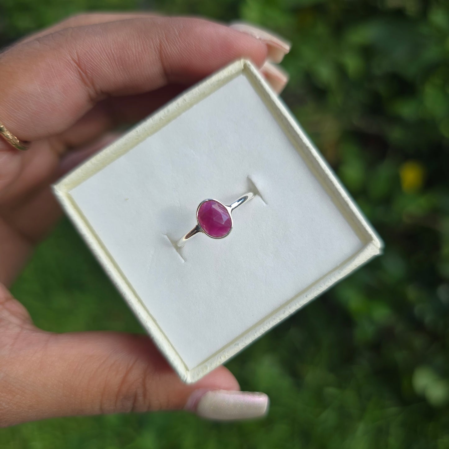 Multi-Sapphire Gemstone Ring - Size 5
