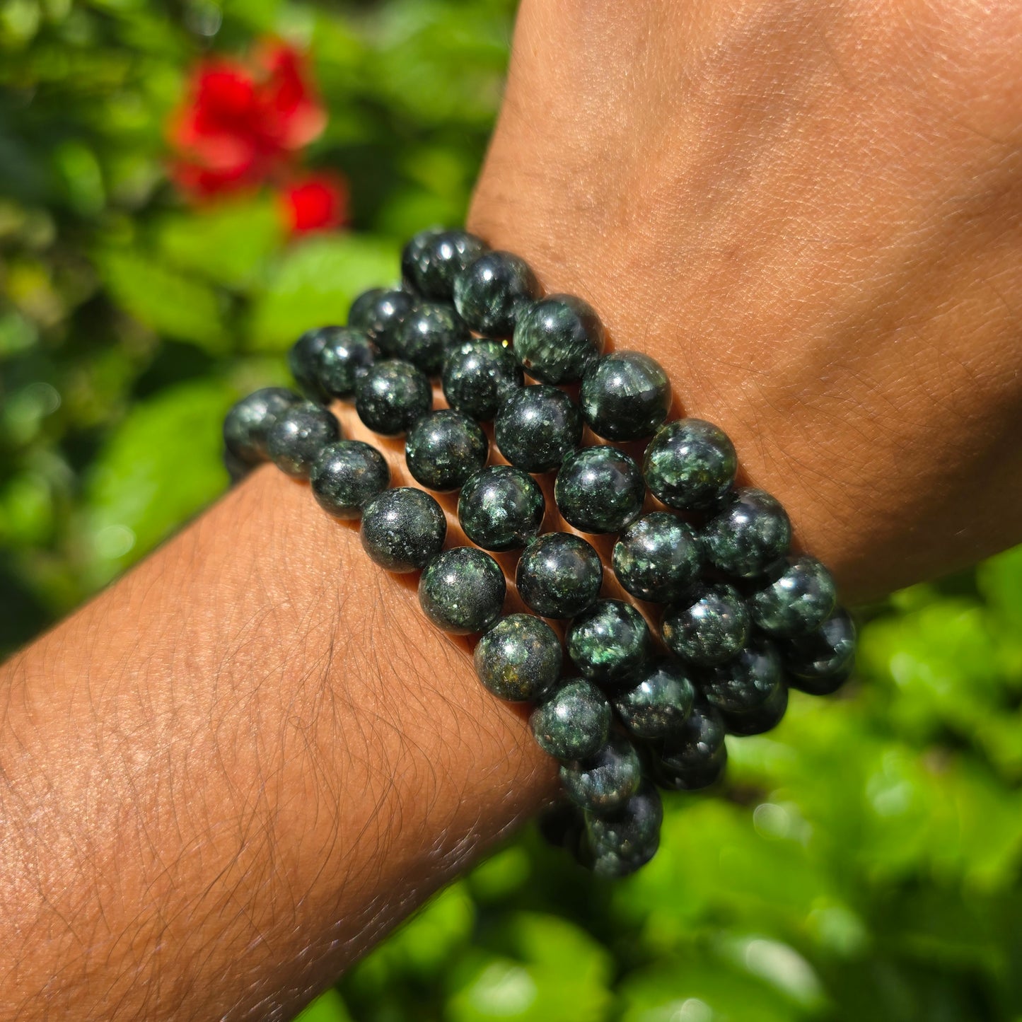 Seraphinite Gemstone Bracelet