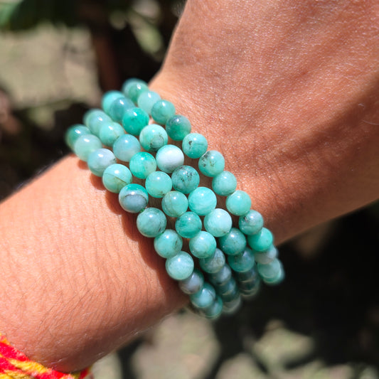 Emerald Gemstone Bracelet