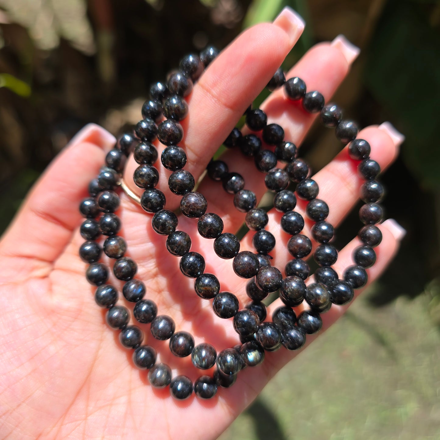 Astrophyllite Gemstone Bracelet