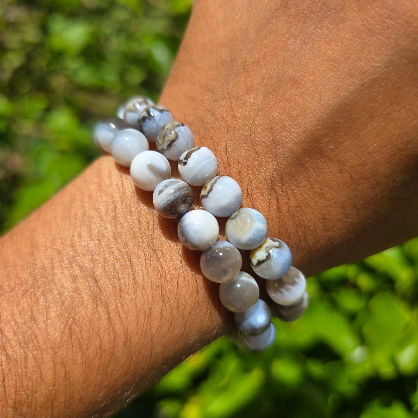 Owyhee Blue Opal Gemstone Bracelet