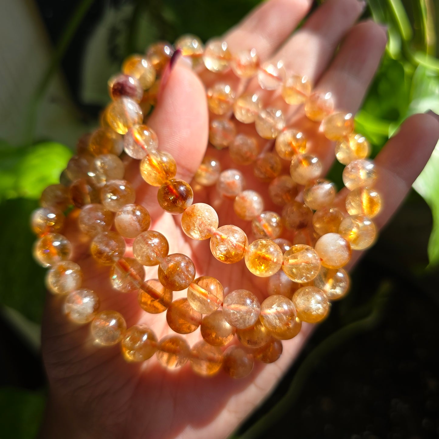 Citrine Gemstone Bracelet