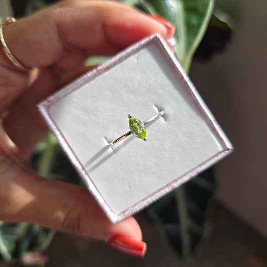 Peridot Ring - Size 9