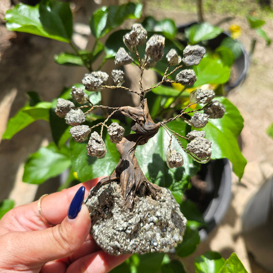 Pyrite Gemstone Tree