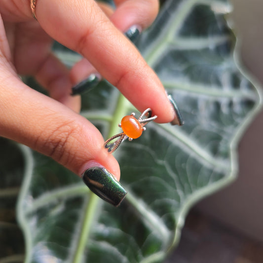 Carnelian Ring - Size 7