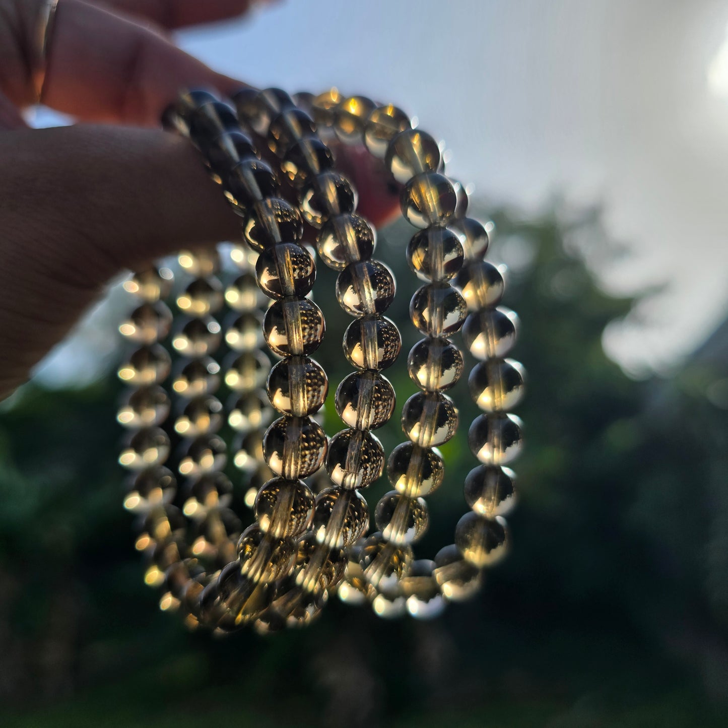 Smoky Citrine Gemstone Bracelet