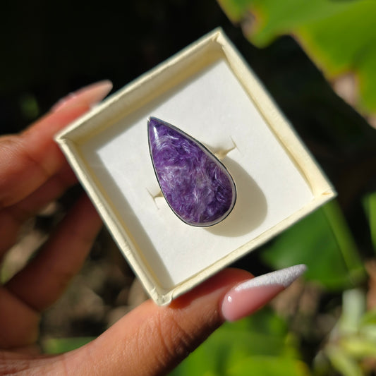 Charoite Ring - Size 6