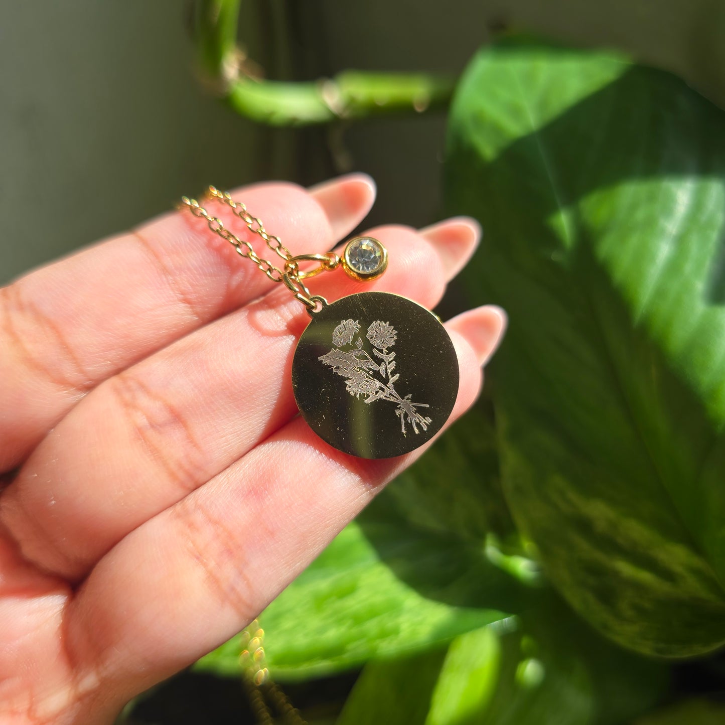 Birth Flower Necklaces