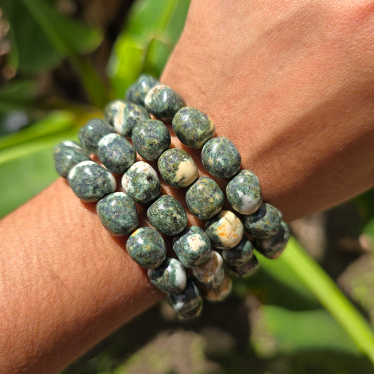 Preseli Bluestone Nugget Gemstone Bracelet