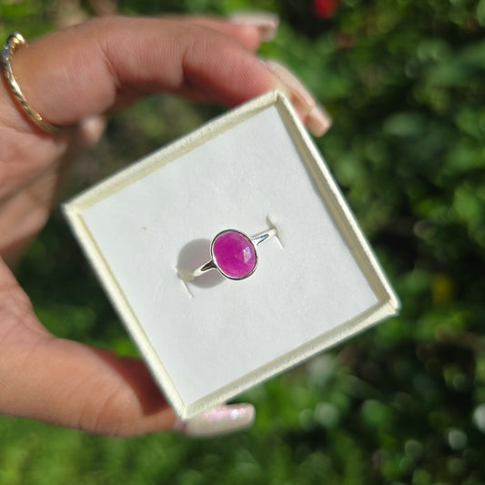 Ruby Gemstone Ring - Size 6
