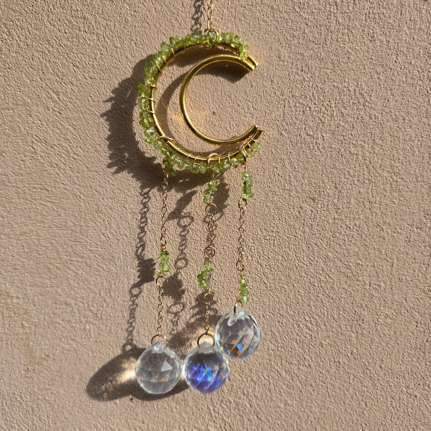 Small Crescent Moon Suncatcher