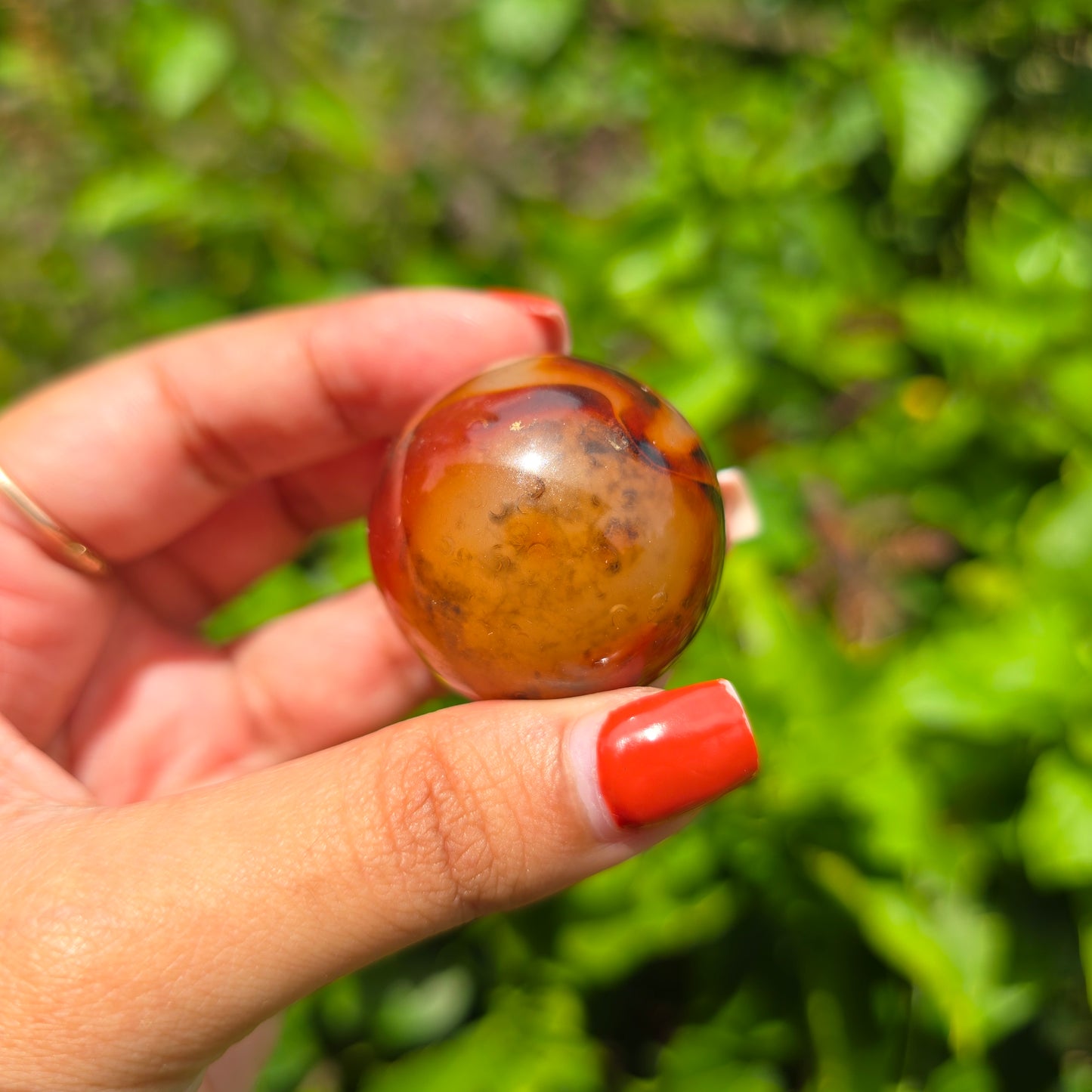 Small Sardonyx Gemstone Sphere