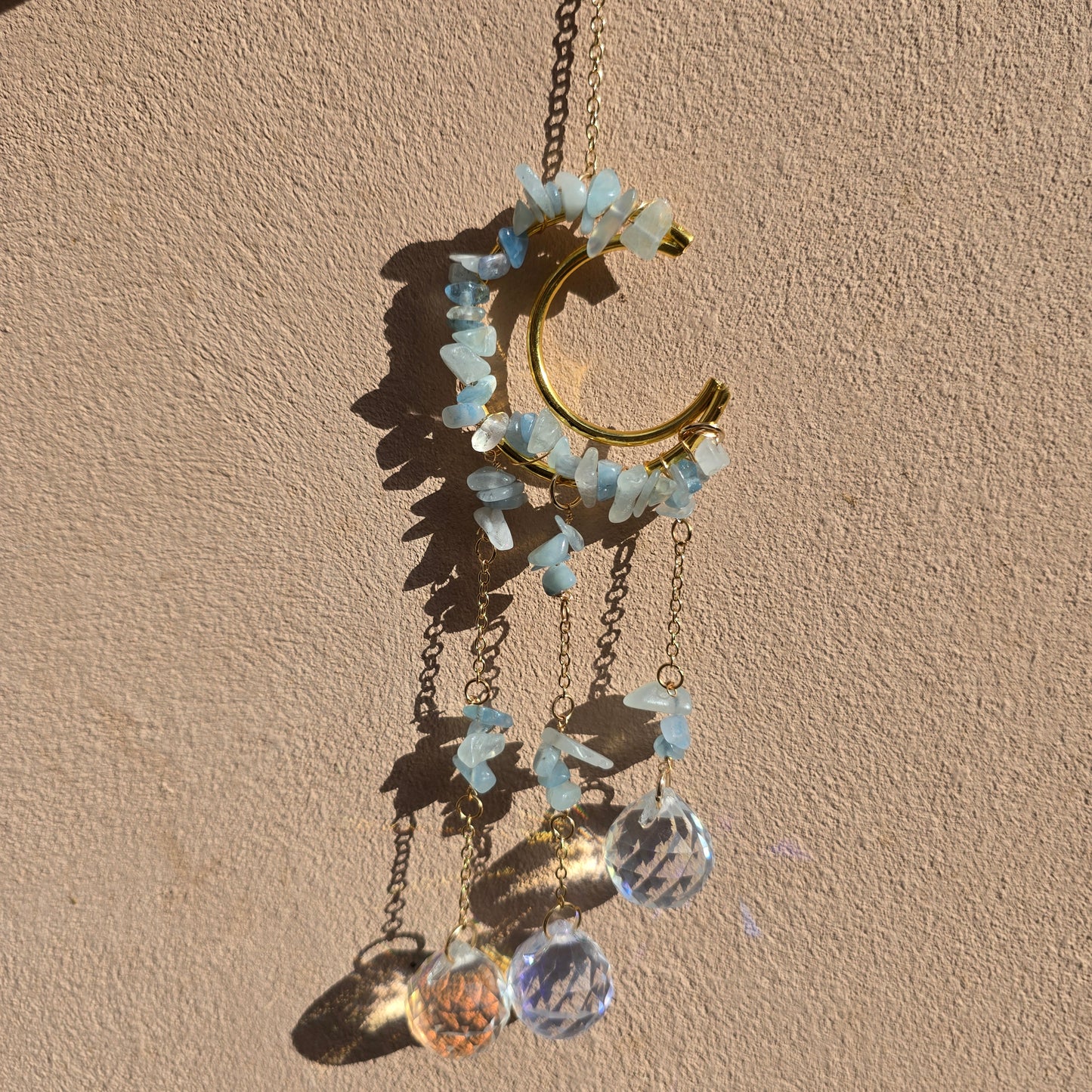 Small Crescent Moon Suncatcher