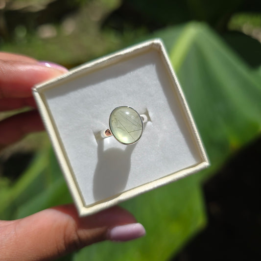 Prehnite Ring - Size 5