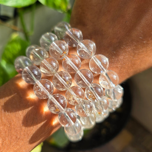 Herkimer Diamond Gemstone Bracelet