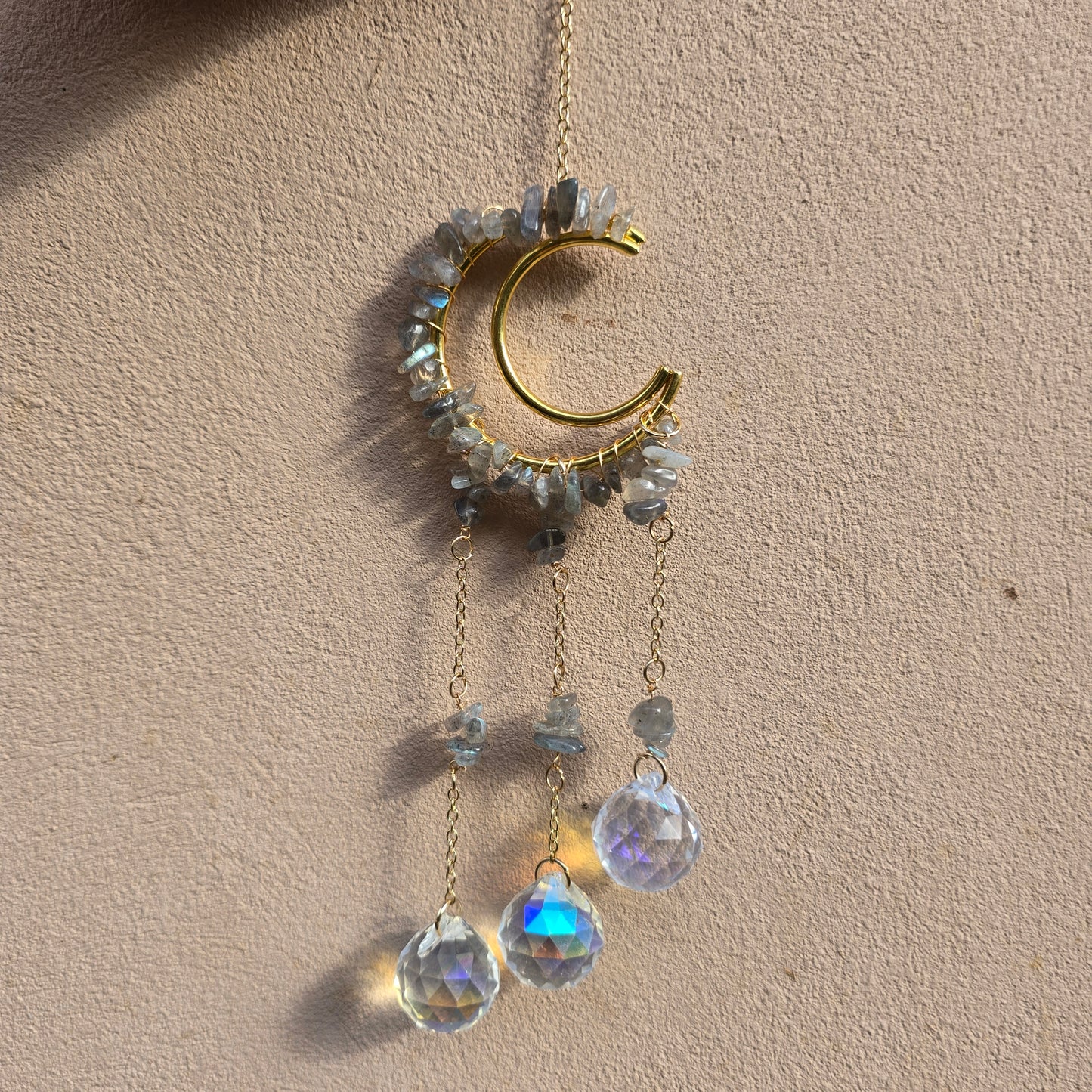 Small Crescent Moon Suncatcher