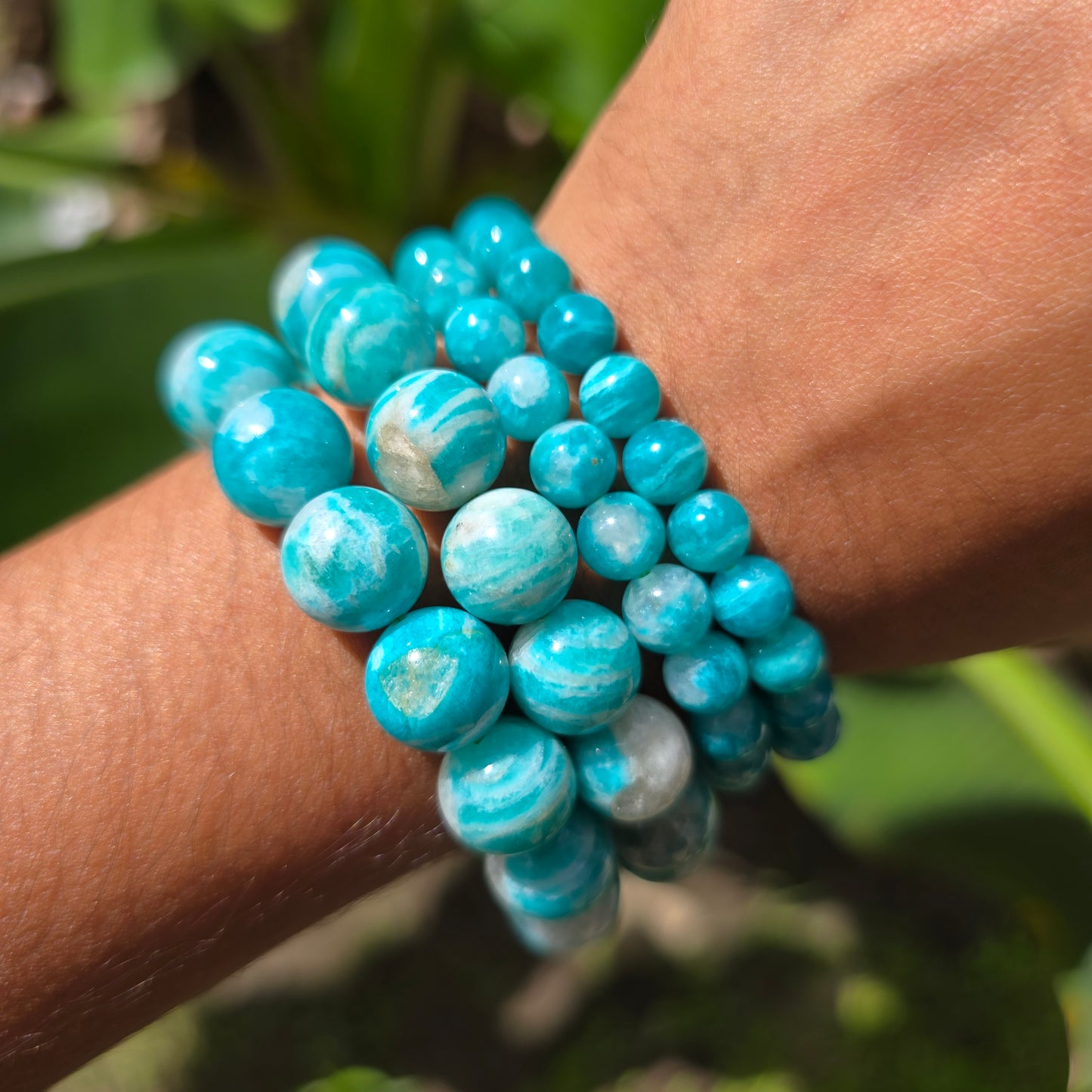 High Quality Amazonite Gemstone Bracelet