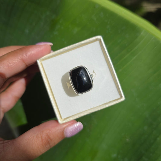 Onyx Ring - Size 8