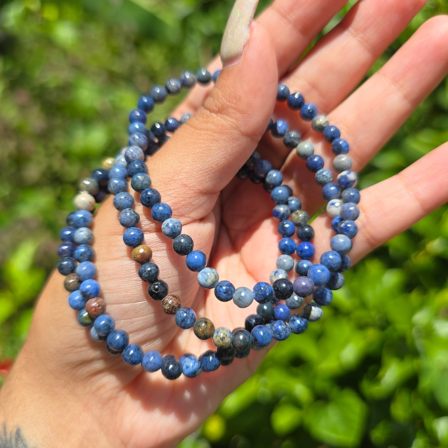 Dumortierite Gemstone Bracelet