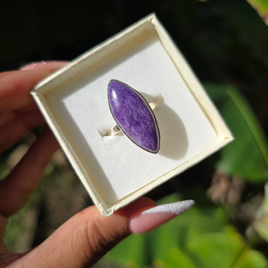 Charoite Ring - Size 9