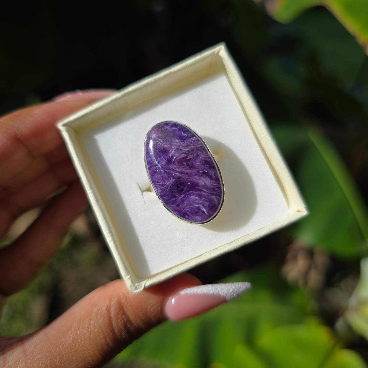 Charoite Ring - Size 10