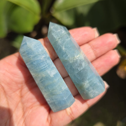 Aquamarine Mini Gemstone Tower