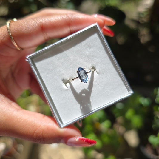 Blue Fluorite Ring - Size 5