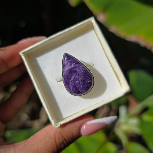 Charoite Ring - Size 5