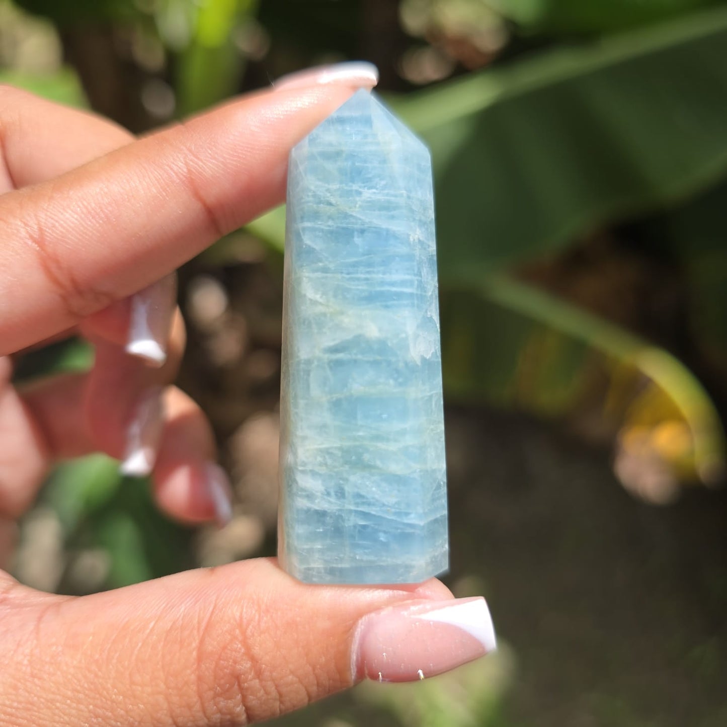 Aquamarine Mini Gemstone Tower