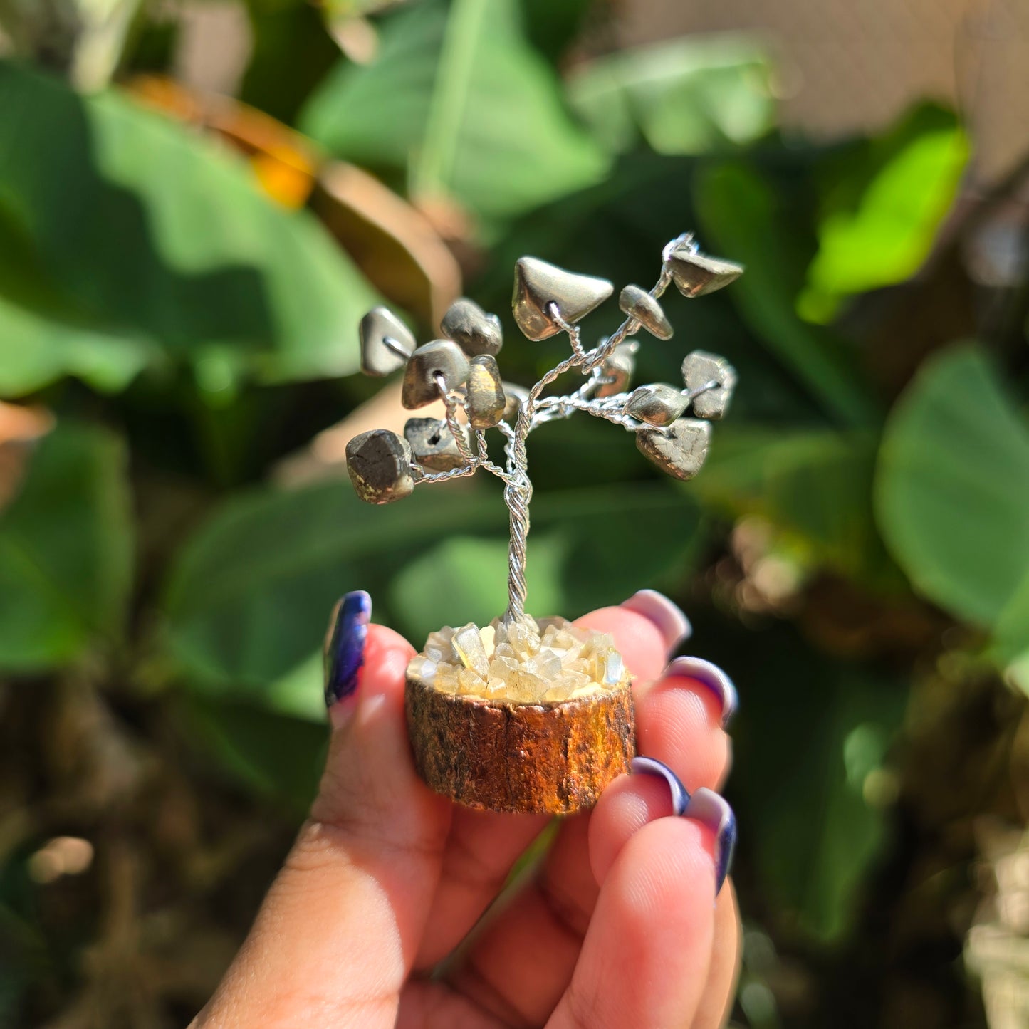 Mini Pyrite Chip Tree