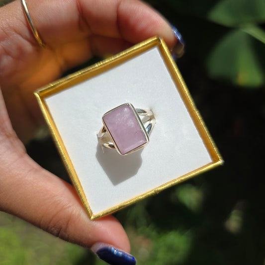 Kunzite Ring - Size 8