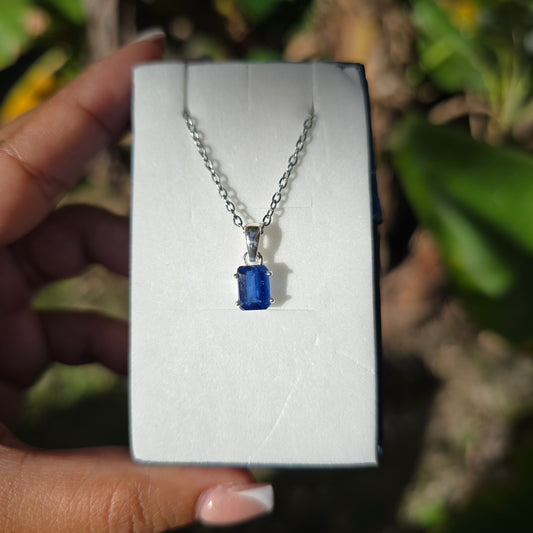 Blue Kyanite Pendant