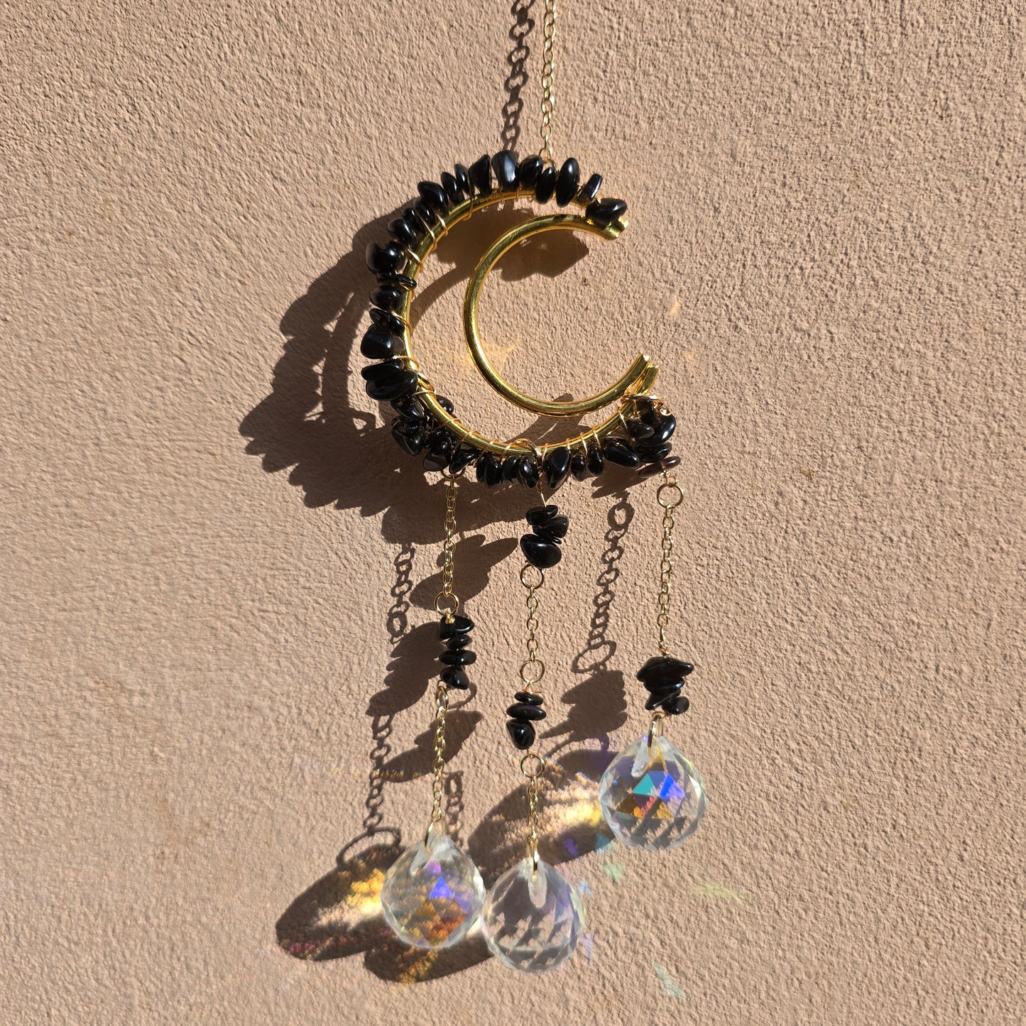 Small Crescent Moon Suncatcher