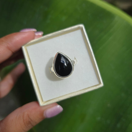 Onyx Ring - Size 9