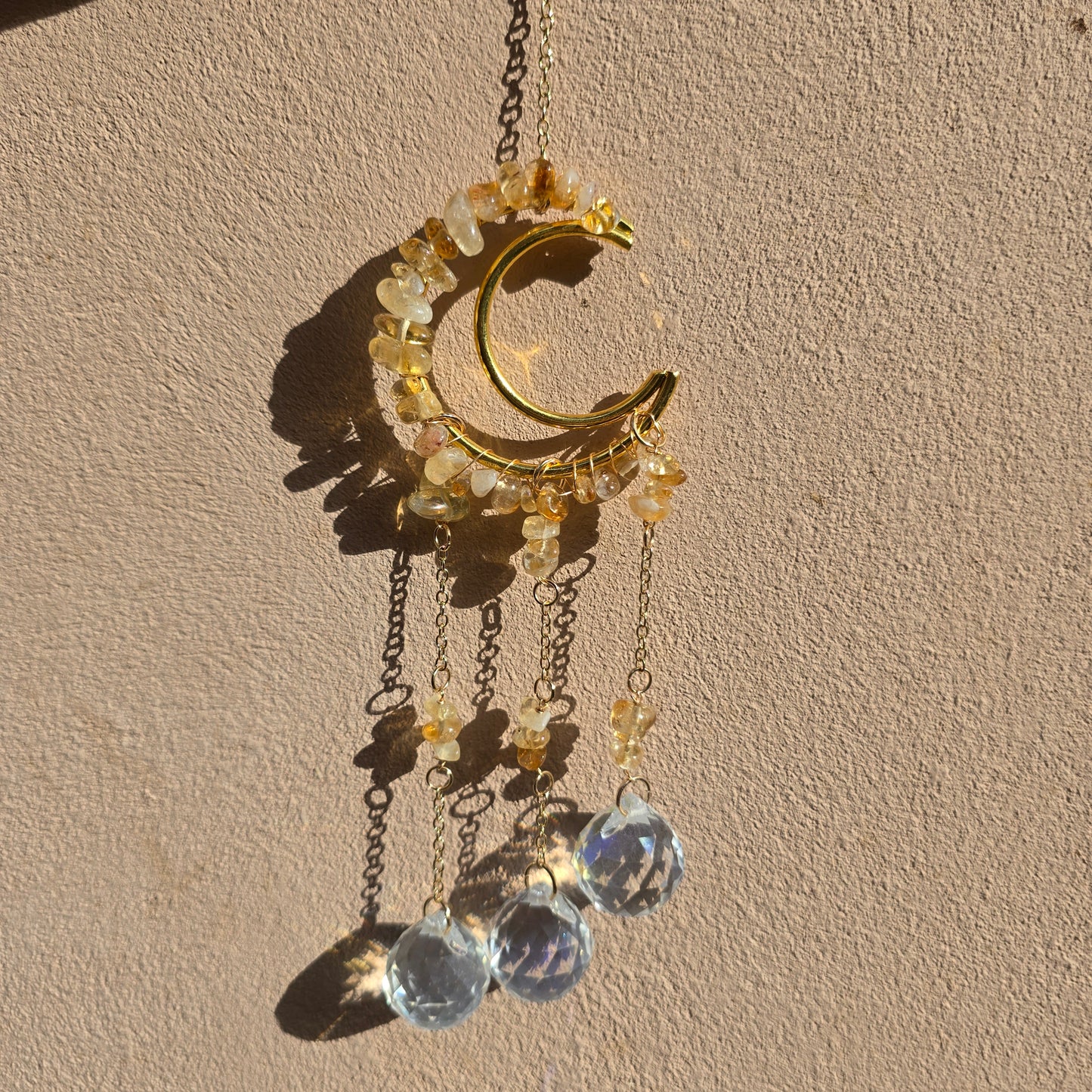 Small Crescent Moon Suncatcher